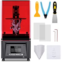 ELEGOO Mars 2 Pro 3D Printer, MSLA UV Resin 3D Printer with 6.08 inch 2K Mono LCD, Speedy Printing and High Precision, 5…