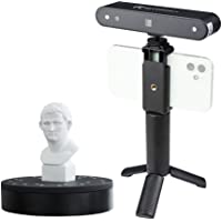 Revopoint POP 3D Scanner with Turntable and Powerbank 0.3mm Accuracy 8 Fps Scan Speed Desktop and Handheld Fixed/Auto…