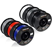 OVERTURE PETG Filament 1.75mm, 3D Printer Consumables, 6kg Spool (13.2lbs), Dimensional Accuracy +/- 0.05 mm, Fit Most…
