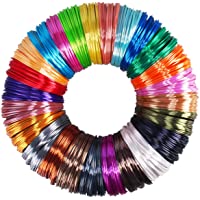 25 Colors Silk Shiny PLA Filament Sample Pack, Each Color 4 Meter Length, Total 100m 3D Printer 3D Pen Material Refill…