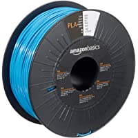 Amazon Basics PLA 3D Printer Filament, 1.75mm, Blue, 1 kg Spool