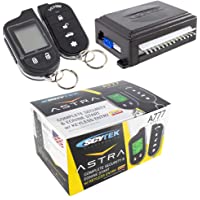 Car Alarm Security System, Keyless Entry 2-Way LCD Remote Control Scytek 777