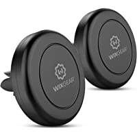 Magnetic Phone Holder for Car, WixGear [2 Pack] Universal Air Vent Magnetic Phone Holder for Car, Phone Holder for Car…