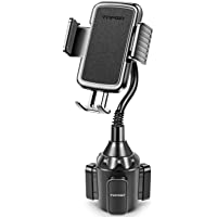 [Upgraded] TOPGO Cup Holder Phone Holder for Car, Car Cup Holder Phone Mount Universal Adjustable Gooseneck Cup Holder…