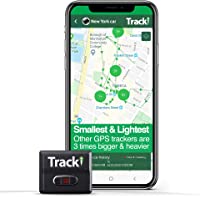 Tracki (2021) Mini GPS Tracker Magnetic. Full USA &Worldwide Coverage. for Vehicles, Car, Kids, Elderly, Child, Dogs…