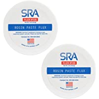 SRA Soldering Products Rosin Paste Flux #135 In A 2 oz Jar… (Rosin Flux 2 Pack)