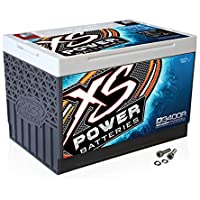 XS Power D3400R 12V Battery (BCI Group 34R AGM Max Amps 3,300A, CA: 1000 Ah: 65, 2500W/4000W)