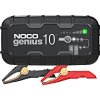 NOCO GENIUS10, 10-Amp Fully-Automatic Smart Charger, 6V and 12V Battery Charger, Battery Maintainer, Trickle Charger…