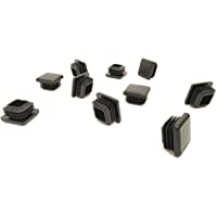 1 Inch Square Tubing End Caps (10 PK) (10-14 Gauge for Thicker Wall Tubing)