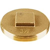 Oatey 42373 185 Brass Cleanout Plug, 3-1/2-Inch