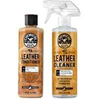 Chemical Guys SPI_109_16 Leather Cleaner and Leather Conditioner Kit for Use on Leather Apparel, Furniture, Car…