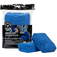 Chemical Guys Monster Fluff Exterior Premium Microfiber Applicator, Blue (Pack of 2) (MIC29602)