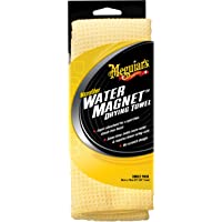 Meguiar's X2000 Water Magnet Microfiber Drying Towel, 1 Pack , Yellow , 22" x 30"