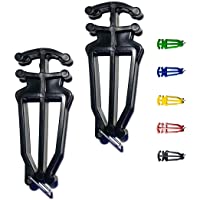 Bagdent Cross Country Skis and Poles Holder – 1 Pair, Universal Nordic Ski Pole Carrier
