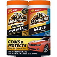 Armor All 78503 Car Interior Cleaner Wipes for Dirt & Dust - Cleaning for Cars & Truck & Motorcycle, Detailer, 25 Count…