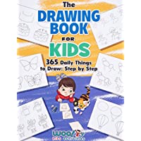 The Drawing Book for Kids: 365 Daily Things to Draw, Step by Step (Woo! Jr. Kids Activities Books)