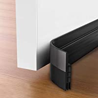 Suptikes 2 Pack Door Draft Stopper，Door Sweep for Exterior & Interior Doors,Door Bottom Seal Dust and Noise Insulation…
