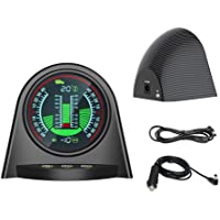 X94 car Digital inclinometer Automotive Inclinometer Gauge Head Up Display Slope Meter with Pitch inclinometer Off-Road…