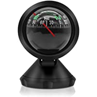 Geekercity Automotive Compass Ball for Car or Boat, Mini Adjustable Compass with Adhesive Tape, Universal Dashboard Dash…