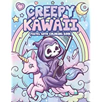 Creepy Kawaii Pastel Goth Coloring Book: Cute Horror Spooky Gothic Coloring Pages for Adults (Pastel Goth Coloring…
