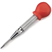NEIKO 02638A 5-Inch Automatic Center Hole Punch, Adjustable Impact Spring-Loaded Puncher Tool