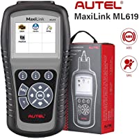 Autel ABS SRS OBD2 Scanner, Autel Scanner Maxilink ML619, Upgraded Version of AL619, Check Engine Code Reader with 10…