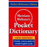 Merriam-Webster's Pocket Dictionary, Newest Edition, (Flexi Paperback) (Pocket Reference Library)