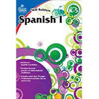 Skill Builders Spanish Workbook for Kids, Grades K-5 Spanish I Workbook for Alphabet, Numbers, Vocabulary and More