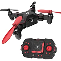 Holy Stone HS190 Foldable Mini Nano RC Drone for Kids Gift Portable Pocket Quadcopter with Altitude Hold 3D Flips and…