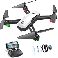 SANROCK U52 Drone with 1080P HD Camera for Adults Kids, WiFi Live Video FPV Drones RC Quadcopters for Beginners, Gesture…