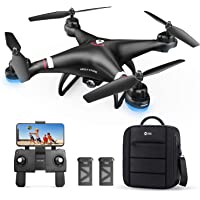 Holy Stone GPS Drone with 1080P HD Camera FPV Live Video for Adults and Kids, Quadcopter HS110G with Carrying Bag, 2…