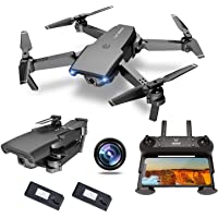 NEHEME NH525 Foldable Drones with 720P HD Camera for Adults, RC Quadcopter WiFi FPV Live Video, Altitude Hold, Headless…