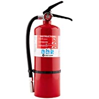 First Alert HOME2PRO Rechargeable Compliance Fire Extinguisher UL rated 2-A:10-B:C, Red