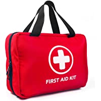 330 Piece First Aid Kit, Premium Waterproof Compact Trauma Medical Kits for Any Emergencies, Ideal for Home, Office, Car…