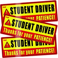 psler Student Driver Magnet for Car,be Patient Student Driver Magnet Boys and Girls New Student Driver Sticker Safety…