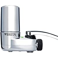 Brita Basic Faucet Water Filter System, Chrome, 1 Count