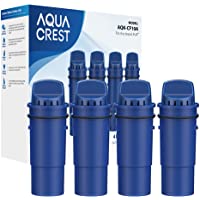 AQUA CREST AQK-CF10A NSF Certified Pitcher Water Filter, Replacement for Pur CRF950Z, PPT700W, PPF951K, CR-1100C, CR…