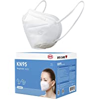 BYD CARE KN95 Respirator, 50 Pieces, Breathable & Comfortable Foldable Safety Mask with Ear Loop for Tight Fit, GB2626…