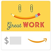 Amazon eGift Card - Great Work (Paperclips)