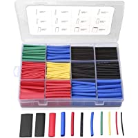 560PCS Heat Shrink Tubing 2:1, Eventronic Electrical Wire Cable Wrap Assortment Electric Insulation Heat Shrink Tube Kit…