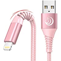 iPhone Charger 6ft 2Pack Aioneus Mfi Certified Lightning Cable Fast Charging Nylon Braided Phone Charger Cord Compatible…