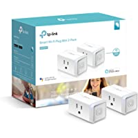 Kasa Smart WiFi Plug Mini by TP-Link – Smart Plug, No Hub Required, Works with Alexa and Google (HS105 KIT)