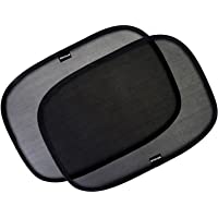 Enovoe Car Window Shade - (2 Pack) - 21"x14" Cling Sunshade for Car Windows - Sun, Glare and UV Rays Protection for Your…