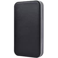 alavisxf xx CD Holder, 72 Capacity CD/DVD Case Holder Portable Wallet Storage Organizer Hard Plastic Protective Storage…