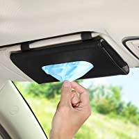 Visor Mask Holder for Car TOOVREN Car Tissue Holder Visor Mask Dispenser for Car Visor Backseat Premium Leather Mask…
