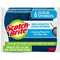 Scotch-Brite Non-Scratch Scrub Sponges, 6 Scrub Sponges