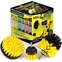 Drill Brush Attachment - Bathroom Surfaces Tub, Shower, Tile and Grout All Purpose Power Scrubber Cleaning Kit –Grout…