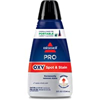 Bissell Professional Spot and Stain + Oxy Portable Machine Formula, 32 oz, 1-Pack, 32 Fl Oz