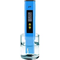 PH Meter for Water Hydroponics Digital PH Tester Pen 0.01 High Accuracy Pocket Size with 0-14 PH Measurement Range for…