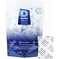 Dry & Dry 5 Gram [22 Packets] Premium Food Grade Silica Gel Packets Desiccant Dehumidifier Silica Gel Packs…